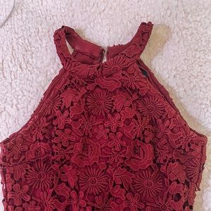 Lulus “love poem” bodycon dress